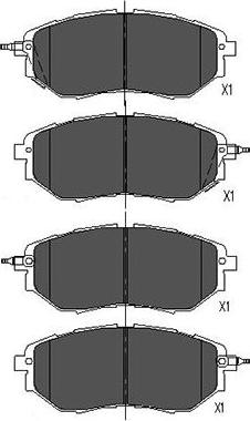 Kavo Parts KBP-8020 - Jarrupala, levyjarru inparts.fi