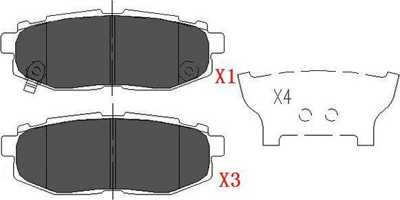 Kavo Parts KBP-8022 - Jarrupala, levyjarru inparts.fi