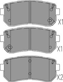 Kavo Parts KBP-3054 - Jarrupala, levyjarru inparts.fi