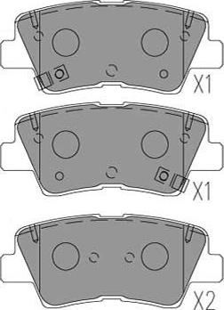 Kavo Parts KBP-3053 - Jarrupala, levyjarru inparts.fi