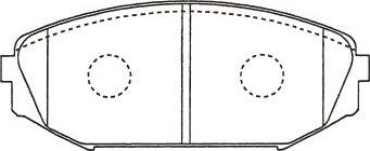 Kavo Parts KBP-2064 - Jarrupala, levyjarru inparts.fi