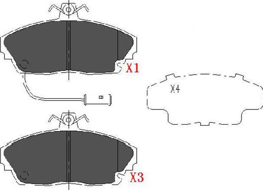 Kavo Parts KBP-2019 - Jarrupala, levyjarru inparts.fi