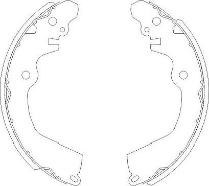 Kavo Parts KBS-6410 - Jarrukenkäsarja inparts.fi