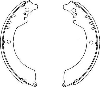 Kavo Parts KBS-1904 - Jarrukenkäsarja inparts.fi