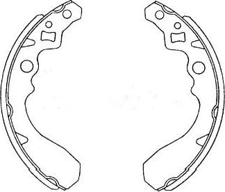 Kavo Parts KBS-1905 - Jarrukenkäsarja inparts.fi