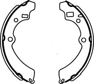 Kavo Parts KBS-8909 - Jarrukenkäsarja inparts.fi