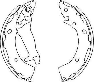 Kavo Parts KBS-3409 - Jarrukenkäsarja inparts.fi