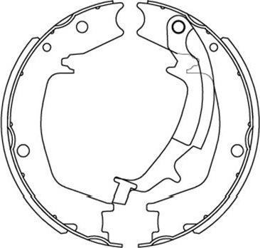 Kavo Parts KBS-3413 - Jarrukenkäsarja inparts.fi