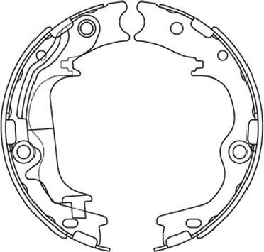 Kavo Parts KBS-3420 - Jarrukenkäsarja inparts.fi