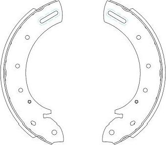 Kavo Parts KBS-7406 - Jarrukenkäsarja inparts.fi