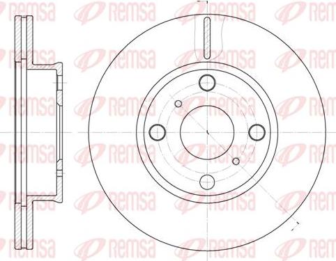 Kawe 6402 10 - Jarrulevy inparts.fi