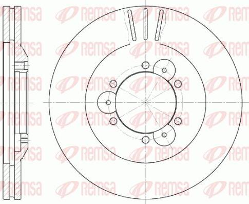 Brembo 09.6866.14 - Jarrulevy inparts.fi