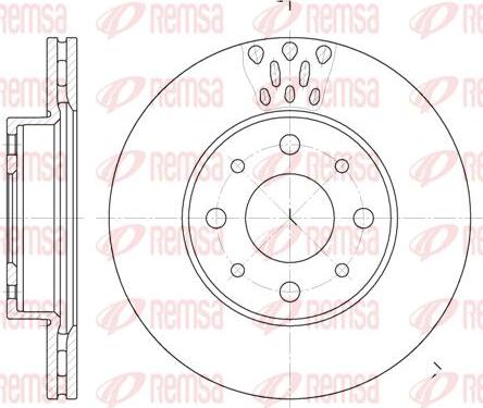 Kawe 6517 10 - Jarrulevy inparts.fi