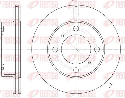 Kawe 6539 10 - Jarrulevy inparts.fi