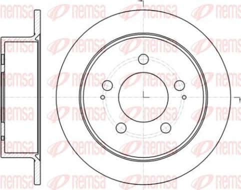 Kawe 61414 00 - Jarrulevy inparts.fi