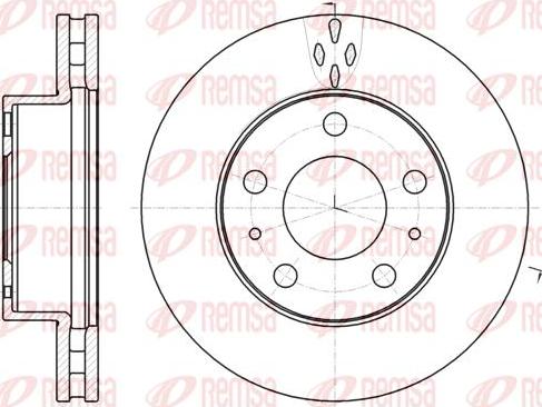 Kawe 61016 10 - Jarrulevy inparts.fi