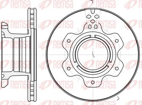 Kawe 61191 10 - Jarrulevy inparts.fi