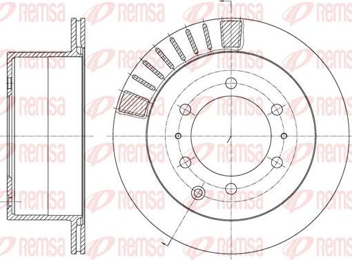 Kawe 61713 10 - Jarrulevy inparts.fi