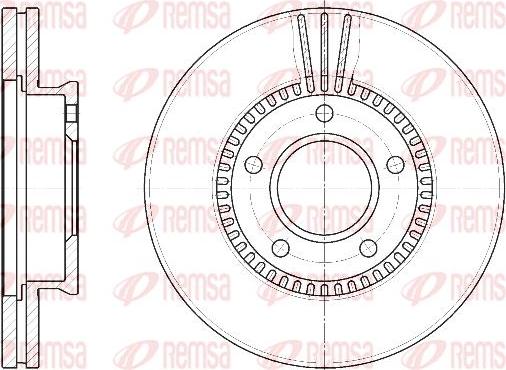 Kawe 6892 10 - Jarrulevy inparts.fi