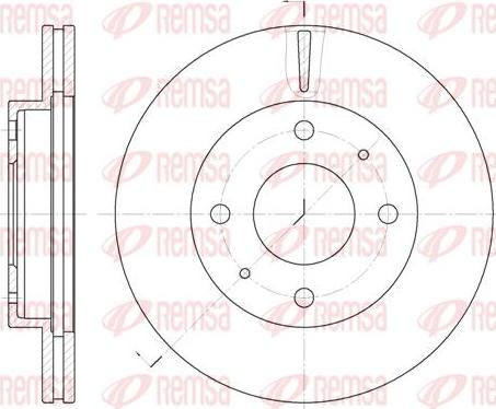 Kawe 6376 10 - Jarrulevy inparts.fi