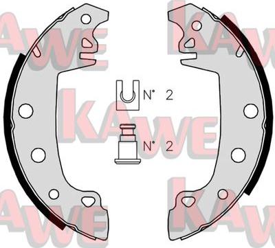 Kawe 02850 - Jarrukenkäsarja inparts.fi