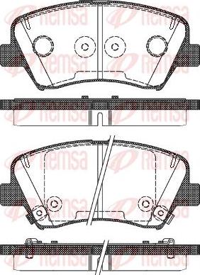 Vemo 581012VA60 - Jarrupala, levyjarru inparts.fi