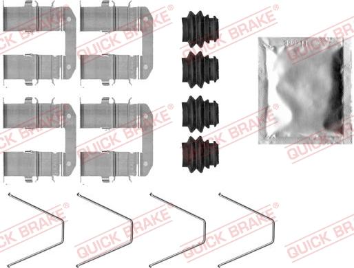 Kawe 109-0094 - Tarvikesarja, jarrupala inparts.fi