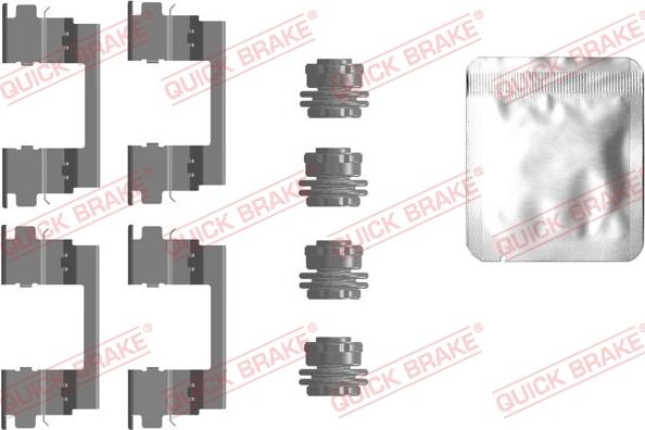 Kawe 109-0096 - Tarvikesarja, jarrupala inparts.fi