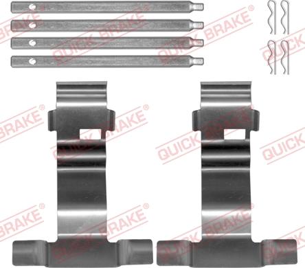 Kawe 109-0043 - Tarvikesarja, jarrupala inparts.fi