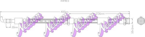 Kawe H4903 - Jarruletku inparts.fi