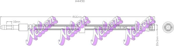 Kawe H4490 - Jarruletku inparts.fi