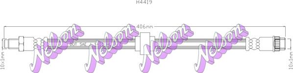 Kawe H4419 - Jarruletku inparts.fi