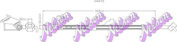 Kawe H4470 - Jarruletku inparts.fi