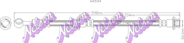 Kawe H4594 - Jarruletku inparts.fi