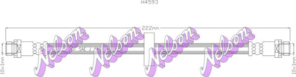 Kawe H4593 - Jarruletku inparts.fi