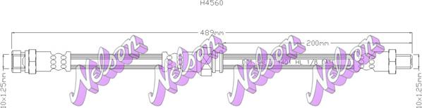 Kawe H4560 - Jarruletku inparts.fi