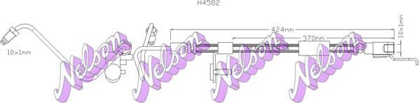 Kawe H4582 - Jarruletku inparts.fi