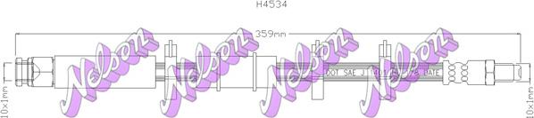 Kawe H4534 - Jarruletku inparts.fi