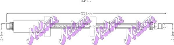 Kawe H4527 - Jarruletku inparts.fi