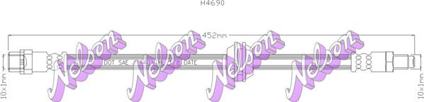 Kawe H4690 - Jarruletku inparts.fi