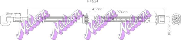 Kawe H4634 - Jarruletku inparts.fi