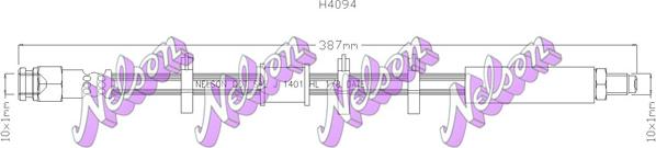 Kawe H4094 - Jarruletku inparts.fi