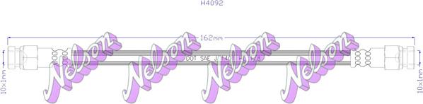 Kawe H4092 - Jarruletku inparts.fi