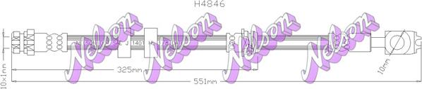 Kawe H4846 - Jarruletku inparts.fi