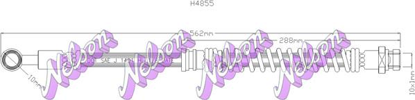 Kawe H4855 - Jarruletku inparts.fi