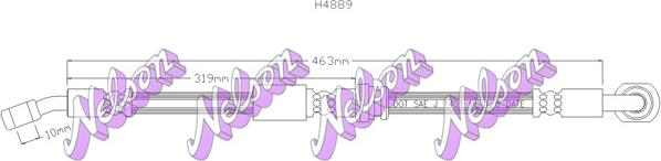 Kawe H4889 - Jarruletku inparts.fi