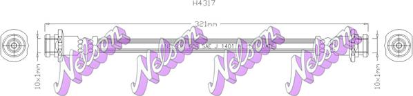 Kawe H4317 - Jarruletku inparts.fi