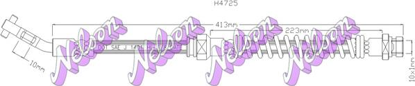 Kawe H4725 - Jarruletku inparts.fi