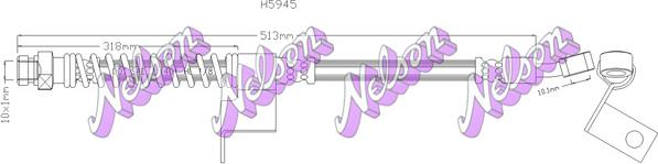 Kawe H5945 - Jarruletku inparts.fi