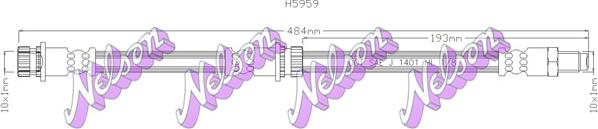 Kawe H5959 - Jarruletku inparts.fi